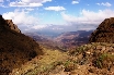 Blick von 2.000 Meter Hhe vom legendren Sanipass
